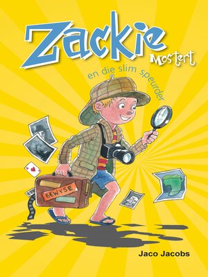 cover image of Zackie Mostert en die slim speurder